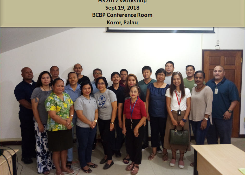 Bureau of Customs & Border Protection hosts HS Workshop in Palau